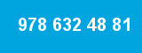 978 632 48 81 978 632 48 81